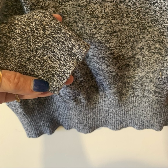 Torrid Marled Knit Patch Long Sleeve Pullover  Sweater - Picture 11 of 14